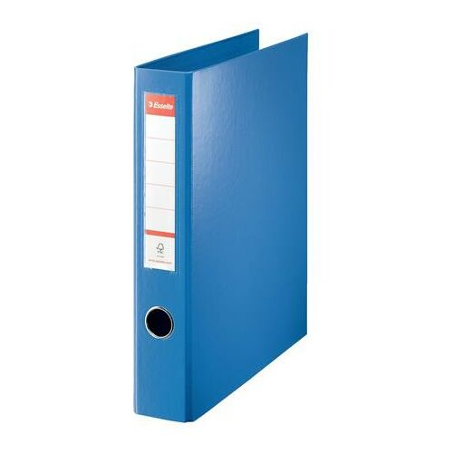 Krúžkový zakladač A4, Maxi 6 cm, 4 krúžky, tvar D, PP Esselte Jumbo Vivida modrá