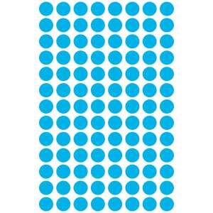 Avery Zweckform blue marking dots, 8mm diameter, 416 dots per pack - Label sticker