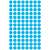 Avery Zweckform blue marking dots, 8mm diameter, 416 dots per pack