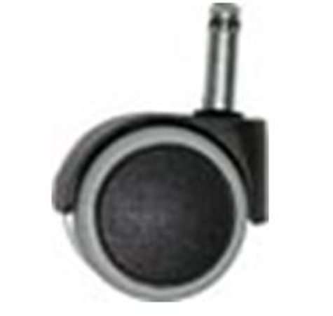Office chair caster for hard floors, size 10, grey/black, 5 pack