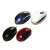 Silverline OM-290 wired optical mouse in red, blue, black and white colors