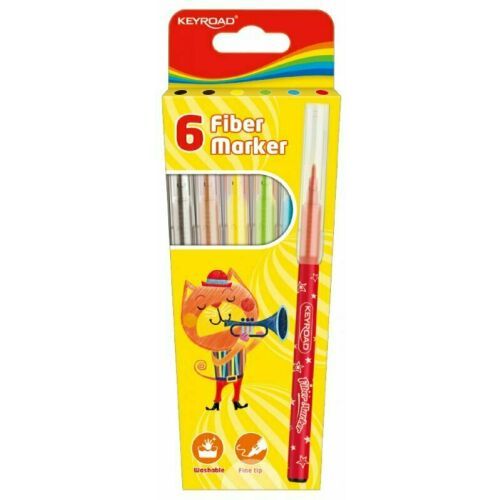 Keyroad Rostirón 6 darabos filctoll készlet - Vegyes színek