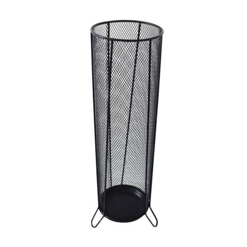 Black metal umbrella stand, Fornax umbrella holder