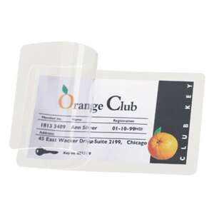 DJOIS 54x86 mm hideglamináló fólia, átlátszó, dokumentumok, fényképek és prezentációk védelmére - Lamináló fólia