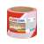 Tesa Signal Non-Adhesive Warning Tape, red and white, 80mm x 100m, roll