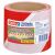 Tesa red and white barrier tape, non-adhesive hazard warning tape, 80mm x 100m