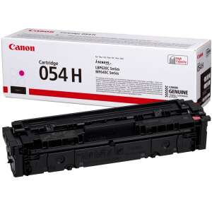 Cartuș toner Canon CRG-054H Magenta, Capacitate mare, Original, 2300 pagini - Tonere imprimante laser