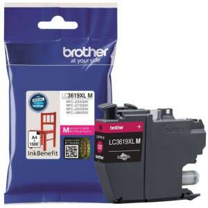 Brother LC3619XL M Magenta Ink Cartridge, High Yield, 1500 Pages - Brother