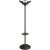 Elix silver metal coat rack with umbrella stand