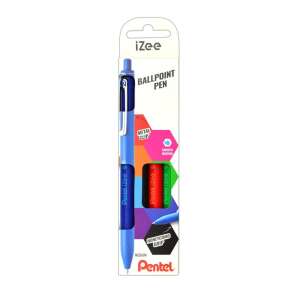 Pentel iZee golyóstoll, 4 db-os, kék, piros, fekete, zöld - Pentel