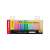 Stabilo Boss Original highlighter set, 15 colors, 9 fluorescent and 6 pastel, with a desk set