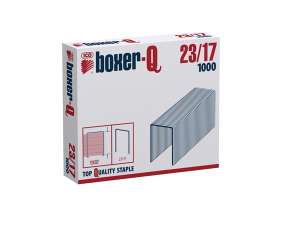 Boxer-Q 23/17 staples, 1000 pieces, top quality staples - Boxer