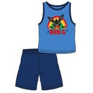 Bing Bunny blue sleeveless pajama set for boys, size 5/6 years - Bing