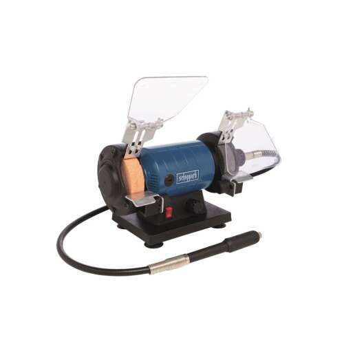 Scheppach HG 35 Doppelschleif-Poliermaschine mit Flexidrive-System