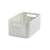 Curver Style S rattan effect storage basket, off-white, 6 liters