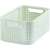 Curver rattan effect storage basket, off-white, 6 liters