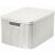 CURVER Style L 30L Creme Rattan Optik Aufbewahrungskorb mit Deckel