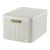 CURVER Style L 30L Кош за съхранение с капак, кремав, ефект ратан