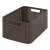 CURVER Style M 18L dark brown storage basket