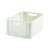 CURVER Style M Rattan effect storage basket, off-white, 18 liters