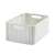 CURVER Style M Rattan effect storage basket, off-white, 18 liters