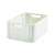 CURVER Style M Rattan effect storage basket, off-white, 18 liters