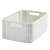 CURVER Style M Rattan effect storage basket, off-white, 18 liters
