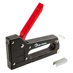 Top Tools 4-8mm J-Type Staple Gun for Upholstery and Decoration - Industrial stapler