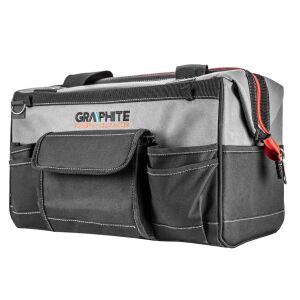 Graphite 58G092 Werkzeugtasche, Grau und Schwarz - Graphite