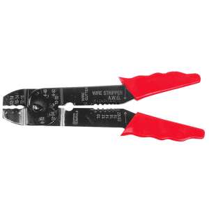 Top Tools 200mm cable lug crimper with red handles - Top Tools