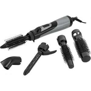 ECG HK1050 Forrólevegős hajkefe Fekete, Ezüst 1000 W 1,8 M