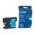 Brother LC1100C cyan ink cartridge and retail box