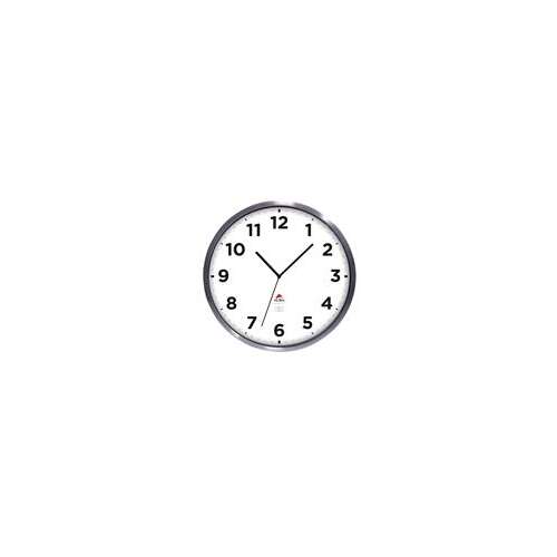 Zegar ścienny ALBA Horextra 35,5 cm srebrny