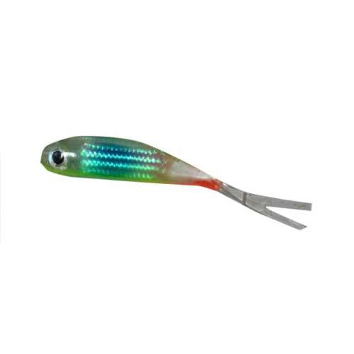 Predator-Z Offspring Tail Killer 5cm kék-piros gumihal csali halas ízesítéssel - Gumicsali és twister
