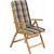 FIELDMANN FDZN 9106 striped garden chair cushion