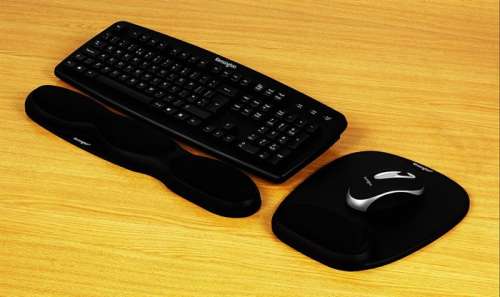 KENSINGTON Handgelenkstütze für Tastatur, mit Gelfüllung, KENSINGTON, schwarz