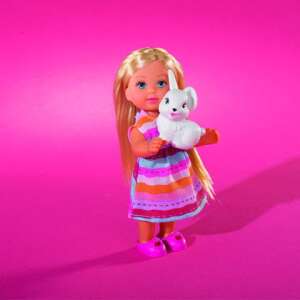 Кукла Évi Love с бял заек приятел - Simba Toys Баба