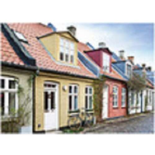 Puzzle Ravensburger 1000 dielikov, Škandinávske miesta, Domy v Aarhus