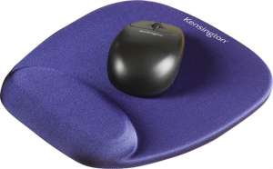 KENSINGTON Mouse pad cu suport pentru încheietura mâinii, burete, KENSINGTON, albastru 31562444 Mousepad