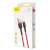 Baseus Cafule 2A 3m Lightning USB-Kabel, rot, in der Verpackung