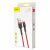 Kabel Baseus Cafule USB auf Lightning, 2A, 3m – Rot 107005119