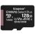 Kingston 128GB Canvas Select Plus microSD Card UHS-I Class 10 MB+SD Adapter SDCS2/128GB 138052653
