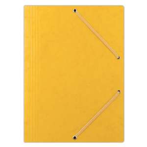DONAU Premium A4 yellow rubber folder with elastic closure - File folder