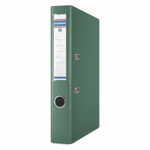 Donau Rainbow Lever Arch File A4 50mm Green