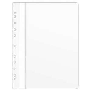 Donau A4 biely PVC rýchloviazací priečinok, 10 ks/balenie - Rýchloviazače