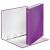 Leitz Wow Purple A4 Maxi 4-Ring Binder Open