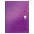LEITZ Rubber folder, PP, A4, LEITZ "Wow", purple 92881598