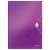 LEITZ Wow A4 elastic folder, purple