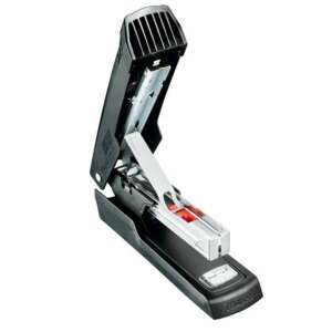 Maped Essentials Half-Strip stapler, black metal, 25 sheets capacity - Maped Stapling machine, staple