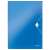 LEITZ A4 blue elastic folder with white elastic band and diamond shaped closure